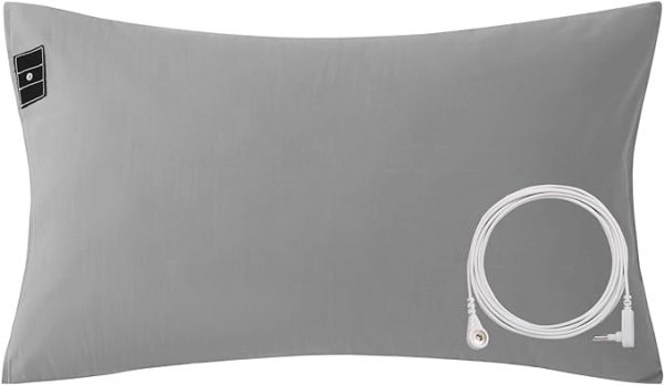 grounding pillowcases grey